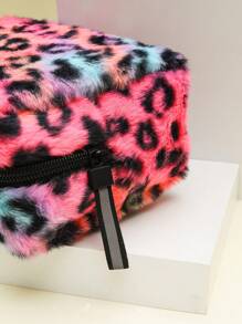 1 túi đựng mỹ phẩm hình bát giác họa tiết da báo mới thu/đông, dung tích lớn đựng đồ vệ sinh cá nhân khi đi du lịch - Nhiều màu - Xem 9