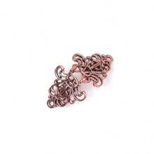 1 Stück Vintage Damen elegante Satin Schal Clip, modisches leichtes Luxus Bekleidungszubehör Schals Brosche