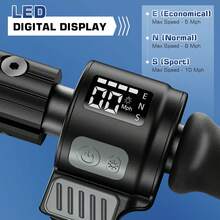 COBIZI Electric Scooter For Kids 6-14 Years 150W Motor 16 Km/H E-Scooter Adjustable Speed And Height Colourful Lights LED Display Foldable Electric Scooter For Kids Teens ﻿ - màu đen - Xem 2