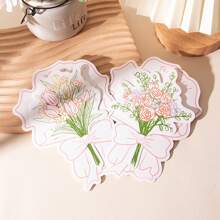 5 sztuk ręcznie pisanych kart podarunkowych, odpowiednich na przyjęcia urodzinowe, zaproszenia ślubne, walentynki, dzień nauczyciela, karty podarunkowe DIY