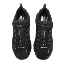 Skechers D'LITES系列男士轻便减震运动鞋，休闲户外旅行鞋，型号52675-BBK - 全黑色 - 查看 5