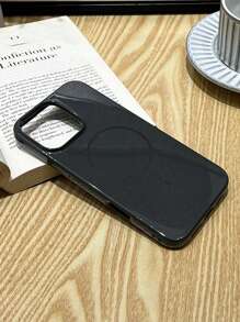 1 pezzo Custodia protettiva in silicone con ricarica magnetica compatibile con iPhone 16 Pro Max, 15, 14, 13, 12, 11 Pro Max