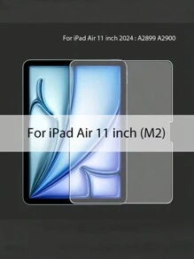 1pc High Definition, High Transparency, Scratch-Resistant, Full-Screen Coverage, Strong Anti-Fingerprint, Sensitive To Touch, Tempered Glass Screen Protector Compatible With IPad