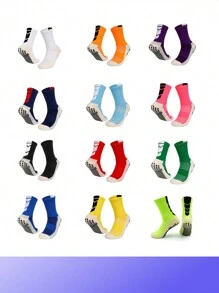 Mine Craft 1 Pair Of Youth Team Sports Socks, Children's Football Socks, Anti Slip Sports Socks, Suitable For Teenagers For Training And Outdoor Activities, Wear-Resistant, Suitable For Boys And Girls Aged 8-14 Nick 90s