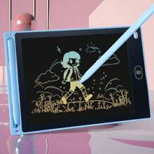 1pc LCD Writing & Drawing Tablet, Erasable Screen, Creativity Tool, Educational Gift For Birthday, Christmas, Halloween, Easter, Back To School - Multicolor - View 6