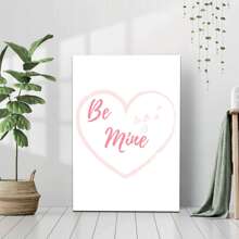 1 Pc Framed Hearts Decor Valentines Day Wall Art, Happy Valentine's Day Wall Decor, Love Wall Decor For Valentine's Day Decor Couple Gifts