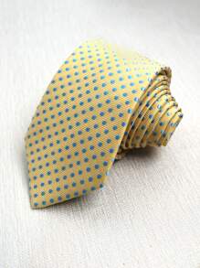 1 条男女通用蓝色和粉色手工领带，适合休闲、街头服饰和商务男士领带