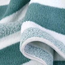 8pcs Set Towel Gift Set, Striped Soft Home Bathroom Bath & Face Towels, Highly Absorbent Quick Dry Fall Decor, Holiday Home Bathroom Decor Back To School For Beauty Salon Home Bathroom Shower Towels For Beaty Salon, Hotel Sports,Home Essentials, Towel, Skin Care - Multicolor - View 7