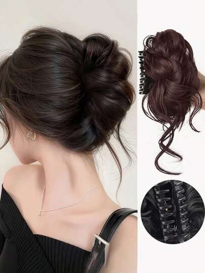 1pc Multi-Prong Hair Clip Wig Beard Hairpiece Hair Claws Claw Clips Hair Clips Hair Jaw Clip Hair Clamps Hair Clutch Hair Catcher Clip, Casual Fall Winter Hair Accessories For Women For Vacation Outfits Woman