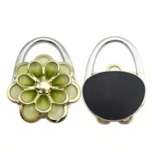 Gancho para bolso con clip de girasol, accesorio creativo plegable de metal con logo personalizado, accesorios para bolsos, organizador de puertas, perchero, ganchos para abrigos de pared, ganchos, marcos de pared, ganchos para abrigos, marcos de fotos de pared - Multicolor - Ver 10