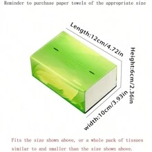 1 件车载纸巾盒卡通猫挂式抽屉，汽车座椅靠背纸巾挂袋