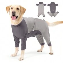Dog Four Seasons Home Clothes, Four Legged Clothes With Back Zipper, Breathable And High Elasticity, Preventing Hair Loss, Home Sleepwear, Postoperative Clothes For Small And Medium Sized Dogs, Large Dog Pet Home Clothes - Multicolor - View 21