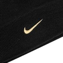 Nike 1 件 TERRA BEANIE SC CNY L 男女通用针织帽，运动帽，户外休闲帽，情侣保暖帽，HJ7024-010 - 黑色 - 查看 4