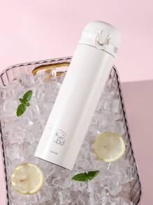 SNOOPY 1 pieza Botella de agua de acero inoxidable aislada al vacío de 500ML con diseño de , vaso con pajita portátil para exteriores, de acero inoxidable 316 de alta calidad, gran capacidad, diseño minimalista, conveniente para llevar - Multicolor - Ver 6