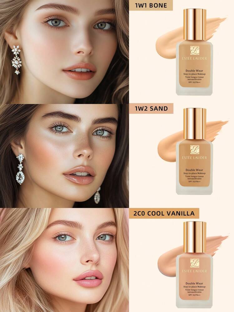 Estée Lauder 1 Fl Oz / 30 ML Long-Lasting Non-Transfer Foundation