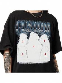 Personalizowana koszulka ze zdjęciem, personalizowana damska koszulka w stylu bootleg hip-hop, prezent na Święto Dziękczynienia, Boże Narodzenie, personalizowana koszulka damska - dodaj własny tekst i obrazy (zdjęcie rodzinne/selfie/zdjęcie zwierzaka/zdjęcie znajomego), aby zaprojektować własną spersonalizowaną koszulkę z nadrukiem, wygoda, odzież damska, personalizowane bluzki damskie - Czarne - Zobacz 3