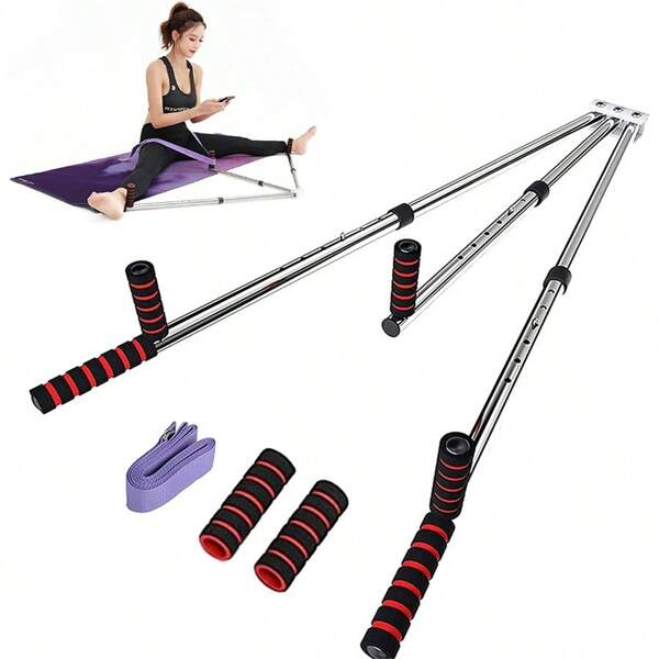 KIMISS Comfortable Leg Stretcher, Leg Stretcher Ligament Stretching Training Equipment Tool Adductors Stretch - Pole Dance, Yoga, Fitness, Dance & Gymnastics Gym Accessories, Deporte, Gimnasio, Ejercicio En Casa, Maquinas De Gimnasio, Entrenamiento En Casa