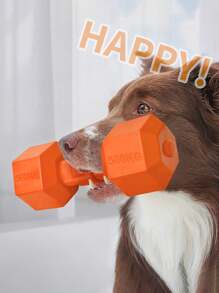 1 pieza Juguete de sonido TPR para mascotas, juguete para perros, juguete interactivo para perros con efecto de sonido. Es elástico pero hueco, por lo que no es adecuado para que los perros lo mastiquen.