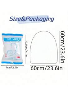 50 Stück Einweg-Toilettendeckel, einzeln verpackte Toilettensitzauflagen, tragbare Reise-Geschäfts-Toilettenmatten, Reisezubehör für öffentliche Toiletten, Flugzeug, Camping, tragbare Einweg-Toilettenauflage für den Haushalt, hochwertige elastische Gürtel-Toilettendeckel, tragbare wasserdichte und schmutzabweisende Toilettensitzauflagen, rutschfeste Reise-Toilettensitzabdeckungen für Zuhause, Jugendgeschenke - Vliesstoff