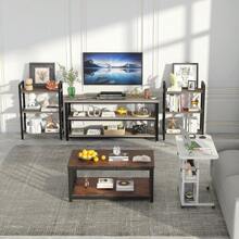 Escritorio Elevable con Ruedas y 3 Niveles, Mesa Auxiliar Ajustable para Laptop 60*40cm - Blanco - Ver 8