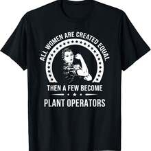 Plant Operator Shirts For Women Plant Operator T-Shirt - Black - View 1