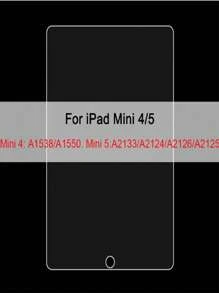 1pc High Definition, High Transparency, Scratch-Resistant, Full-Screen Coverage, Strong Anti-Fingerprint, Sensitive To Touch, Tempered Glass Screen Protector Compatible With IPad