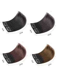 Extensión de cabello con flequillo diagonal a presión - multicolores 2 - Ver 12