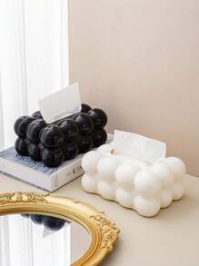 1 Stück Plastik Taschentuchbox, leicht luxuriöse, einfarbige Taschentuchbox, geeignet für Schlafzimmer, Wohnzimmer und Auto, Heimdekoration, Küchendekor, Haushaltsdekoration, Schulmaterial, Papierhandtuchhalter, Küche, Küchenrollenhalter, Taschentuchbox schwarz, Taschentuchhalterbox, weiße Taschentuchbox, Taschentuchthalter, weißer Taschentuchhalter, Feuchttücherhalter, Taschentuchbox-Halter, Serviettenhalter, Fest- und Familienzusammenkunft, Küchen-Esszimmer-Tischdekoration für Zuhause, Schlafzimmer, Wohnzimmer, Wohndekoration, Dekorbox, Hochzeitsgeschenk für Frauen, Sommerreise-Urlaubsfestival-Muss-have