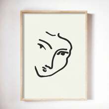 1pc Vintage Henri Matisse Retro Posters And Prints Abstract Wall Art Canvas Prints Vintage Poster Beige Wall Pictures Home Decor No Frame