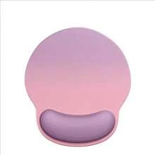 1 pieza/2 piezas Temporada de regreso a la escuela, temporada de regreso a la escuela, alfombrilla de ratón de silicona de color degradado antideslizante y minimalista, y alfombrilla de ratón de color sólido para oficina y juegos