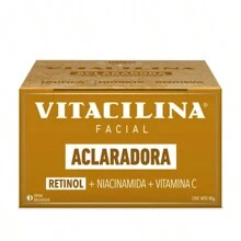 Vitacilina Facial Aclaradora con Retinol, Niacinamida y Vitamina C - Acción Despigmentante, Hidratante y Anti-Envejecimiento para una Piel Radiante y Uniforme - Mostaza Amarilla - Ver 1