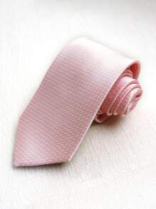 1 条男女通用蓝色和粉色手工领带，适合休闲、街头服饰和商务男士领带