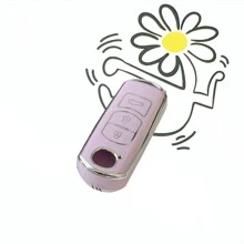 2/4 Buttons TPU Car Remote Key Fob Cover Shell Case For 2,3,6 Atenza Axela Demio CX-5 CX-3 CX7 CX8 CX-9 MX-5 Key Chain - one-size - View 14