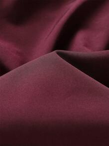 Chaqueta casual ligera para hombre Chaqueta de béisbol de manga larga, chaqueta de vuelo, corte regular, estilo casual - Rojo - Ver 4