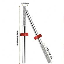 GGJOYO 1pc Nail Drill Bit Cuticle Professional Nail Bit Tungsten Carbide Drill Bit 3/32",For Nail Prepare Nail Bed File Dead Skin Cleaning - Multicolor - View 6