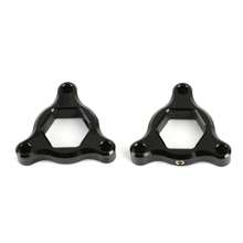 Pré-ajusteurs de fourche noirs 17MM, adaptés à Suzuki GSX1400 GSXR1100 TL1000R TL1000S