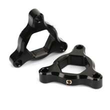 Pré-ajusteurs de fourche noirs 17MM, adaptés à Suzuki GSX1400 GSXR1100 TL1000R TL1000S