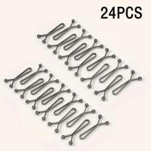 8pcs/16pcs/24pcs Invisible U-Shaped Waist Cincher Clips, Pants Waist Shortener Clips, No Sewing Required For Adjusting Waist/Hem/Cuff Length, Suitable For Clothing, Scarves, Curtains And Daily Use - Multicolor - View 16