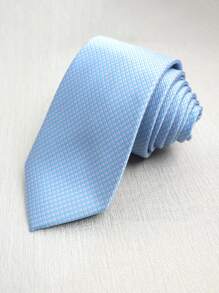 1 条男女通用蓝色和粉色手工领带，适合休闲、街头服饰和商务男士领带