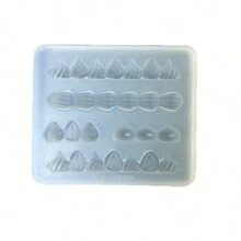 Moldes de resina para manualidades, moldes de líquido de resina, accesorios de moldes de silicona para líquido de resina, moldes de silicona para llaveros de resina, moldes de resina - Silicona - Ver 5