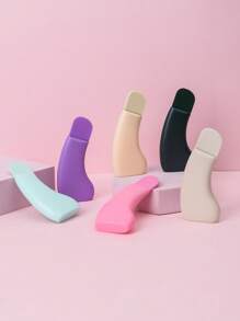 带刷头的黑头去除器 - 兼容泥面膜和清洁油，非电动毛孔清洁美容工具，无刺激面部清洁刮刀 - 彩色 - 查看 5