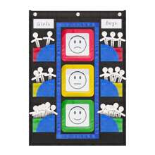 Stoplight Behavior Pocket Chart Easy To Hang Classroom Behavior Management Tool Suitable For Follow Instructions - Multicolor - View 7