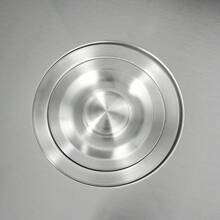 HaroldDol Double Bowl Stainless Steel Drop-In Kitchen Sink Dishwasher Vegetable Sink Home - Silver - View 10