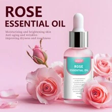 Aceite para el cuidado del cuerpo de rosa, hidratante y nutritivo, perfumado de rosas, aceite de masaje corporal relajante, masaje nocturno perfecto para citas, fórmula suave, regalo para el día de san valentín - Rosa - Ver 2