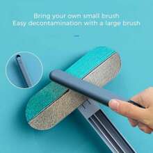 Multifunctional Pet Hair Remover Effectively Remove Loose Hair Reusable Pet Hair Remover For Pet Grooming Massage Brush Cleaning Tool - trắng - Xem 4
