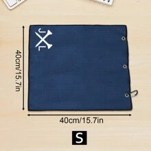 LICVIC Custom Golf Towel With Embroidery Name,Personalized Golf Towels For Golf Bags For Men,Customized Funny Golf Towel,Customizable Workout Towels,Ghost Golf Towel,Retirement Golf Gifts For Men,Birthday Gifts,Wedding Gifts,Valentine's Day,Soft Absorbent Towels,Father,Men,Women,Boyfriend,Grandparents - S - View 12