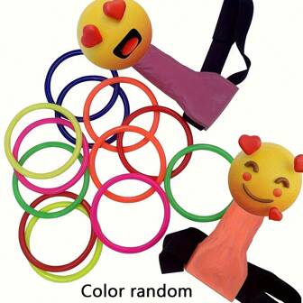 Juego de 14 piezas de anillos para lanzar en la despedida de soltera, juguetes y accesorios novelescos de la fiesta de gallinas para la noche de chicas, juego de lanzamiento de siluetas simulado para fiestas de adultos