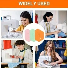 1PC Magnetic Seam Guide For Sewing Machine, Polygonal Seam Guide Hemmer Guide With Scale, Magnetic Sewing Guide,Sewing Supplies And Accessories - Multicolor - View 5