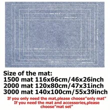 1 套拼图收纳卷轴毛毡拼图垫适用于 1500-3000 件成人拼图黑色灰色绿色多种规格可选拼图配件