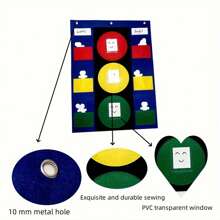 Stoplight Behavior Pocket Chart Easy To Hang Classroom Behavior Management Tool Suitable For Follow Instructions - Multicolor - View 3